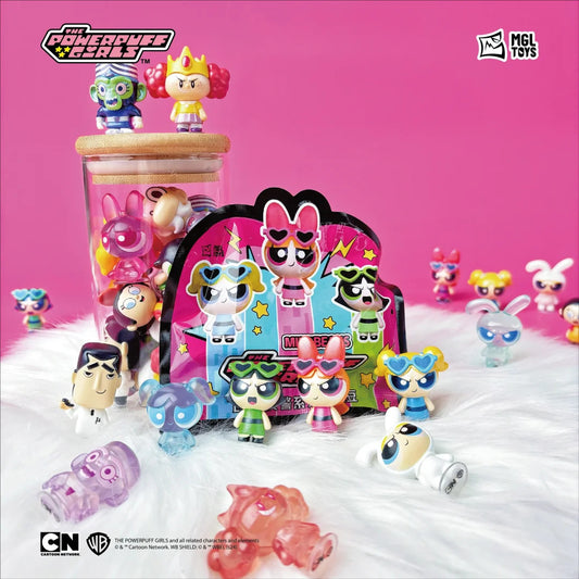 Power puffy girl- 1SET/36 PCS (OVER 39.99$ FREE SHIPPING