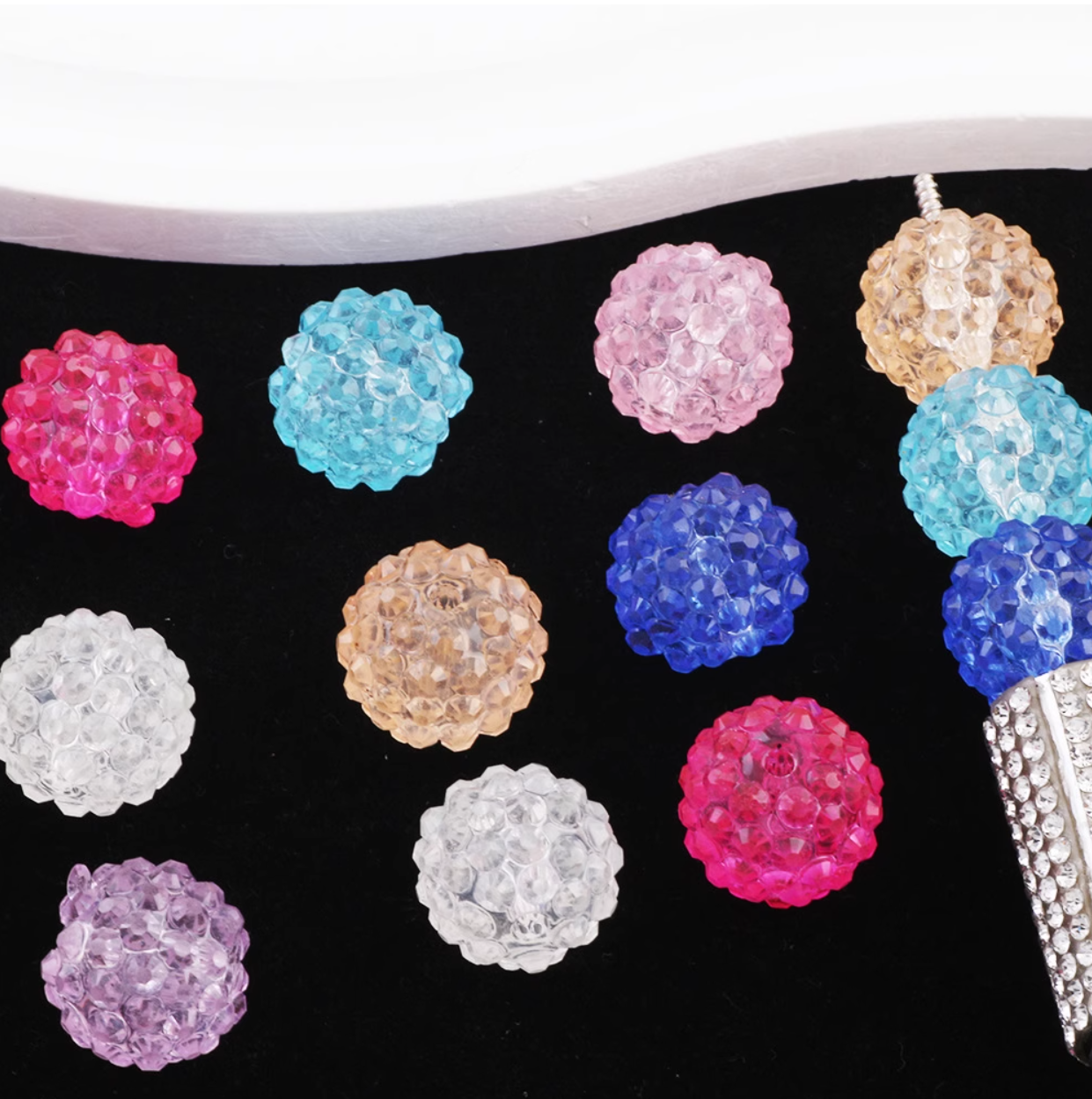 16mm Ball Noctilucent Mix Diy Penbeads (OVER 39.99$ FREE SHIPPING)
