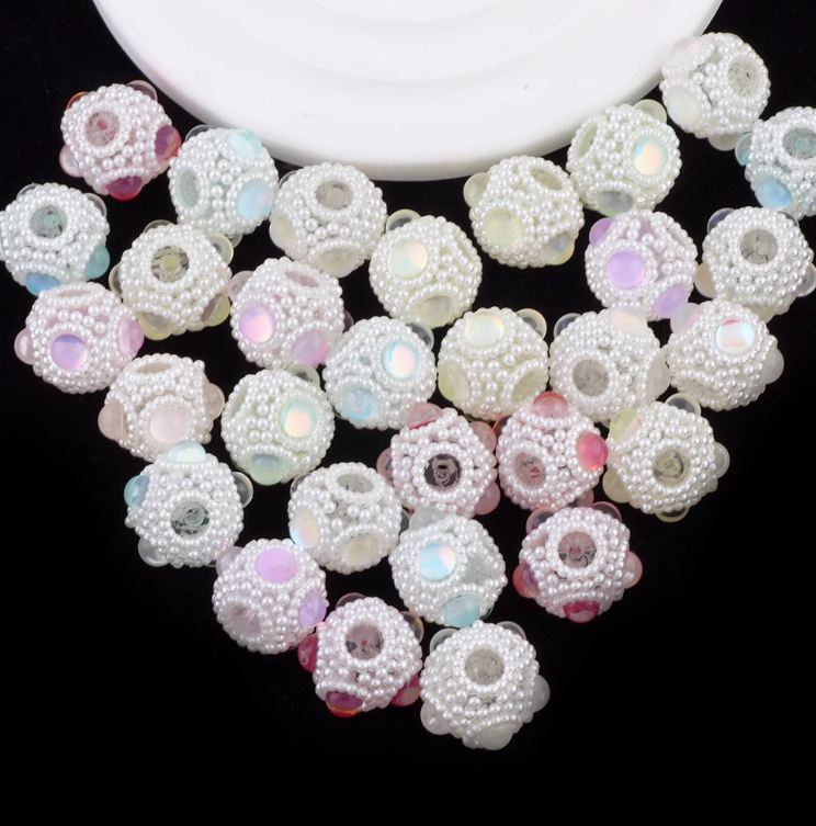 Pear Crystal Ball Mix Diy Penbeads (OVER 39.99$ FREE SHIPPING)