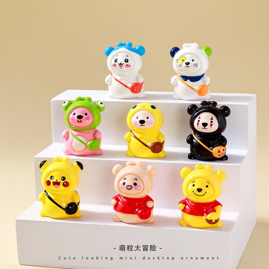 Cute animal cosplay party 9 PCS / 1 SET  (OVER 39.99$ FREE SHIPPING)