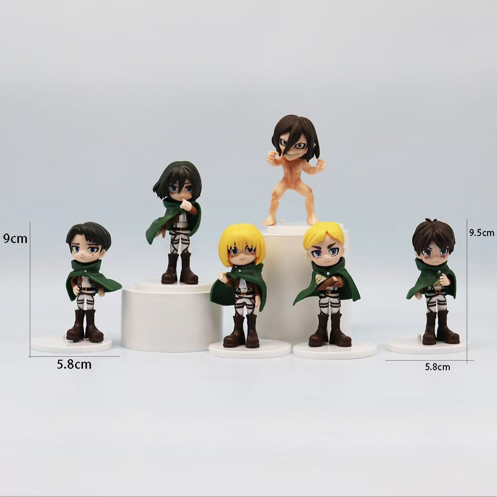 Attack on Titan 7PCS /1 SET (OVER 39.99$ FREE SHIPPING)