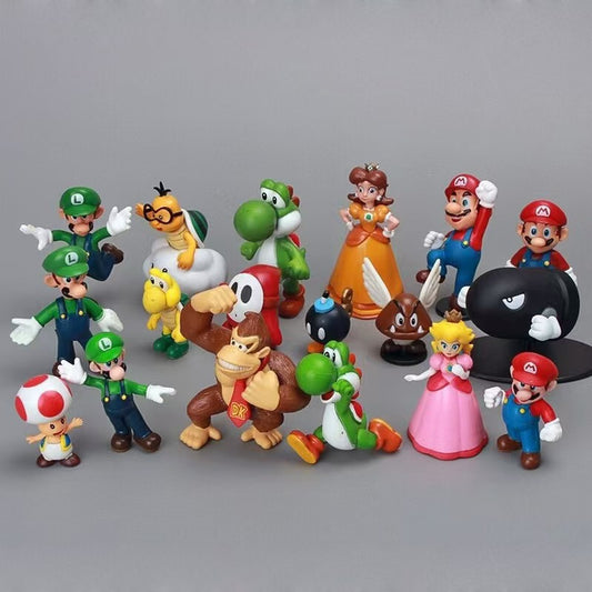 Mario 1 - 18 PCS / 1 SET (OVER 39.99$ FREE SHIPPING)