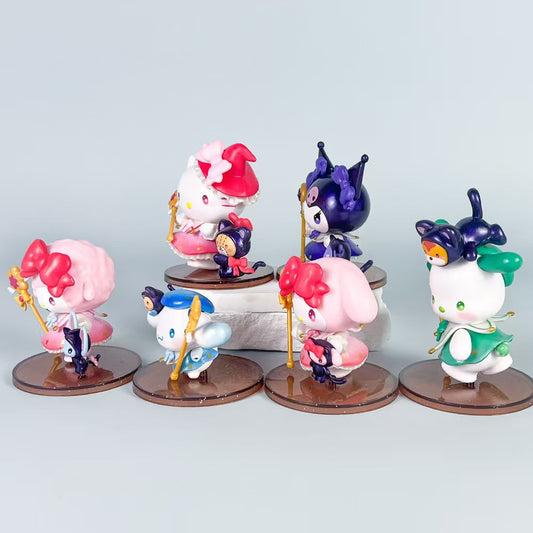 San-rrio 2 - 6 PCS/ 1 SET (OVER 30$ FREE SHIPPING)