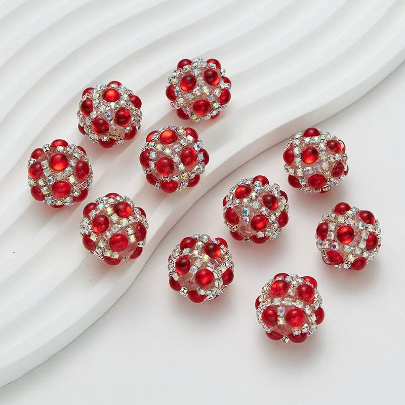 Diamond Ball Penbeads 18mm(OVE 39.99$ FREE SHIPPING)