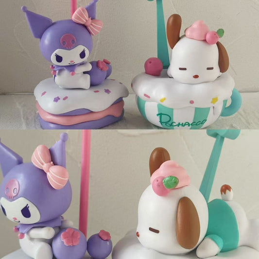 San-rrio1 - 6 PCS/ 1 SET (OVER 30$ FREE SHIPPING)