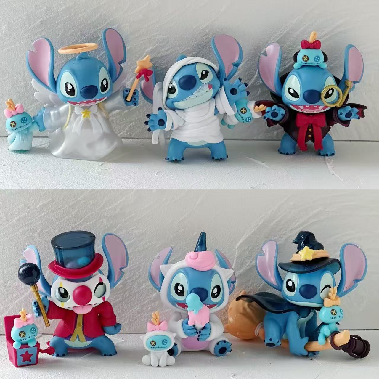Stitch 2- 6 PCS/ 1 SET (OVER 39.99$ FREE SHIPPING)