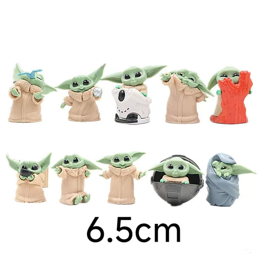 Yoda- 10 PCS/ 1 SET (OVER 39.99$ FREE SHIPPING)