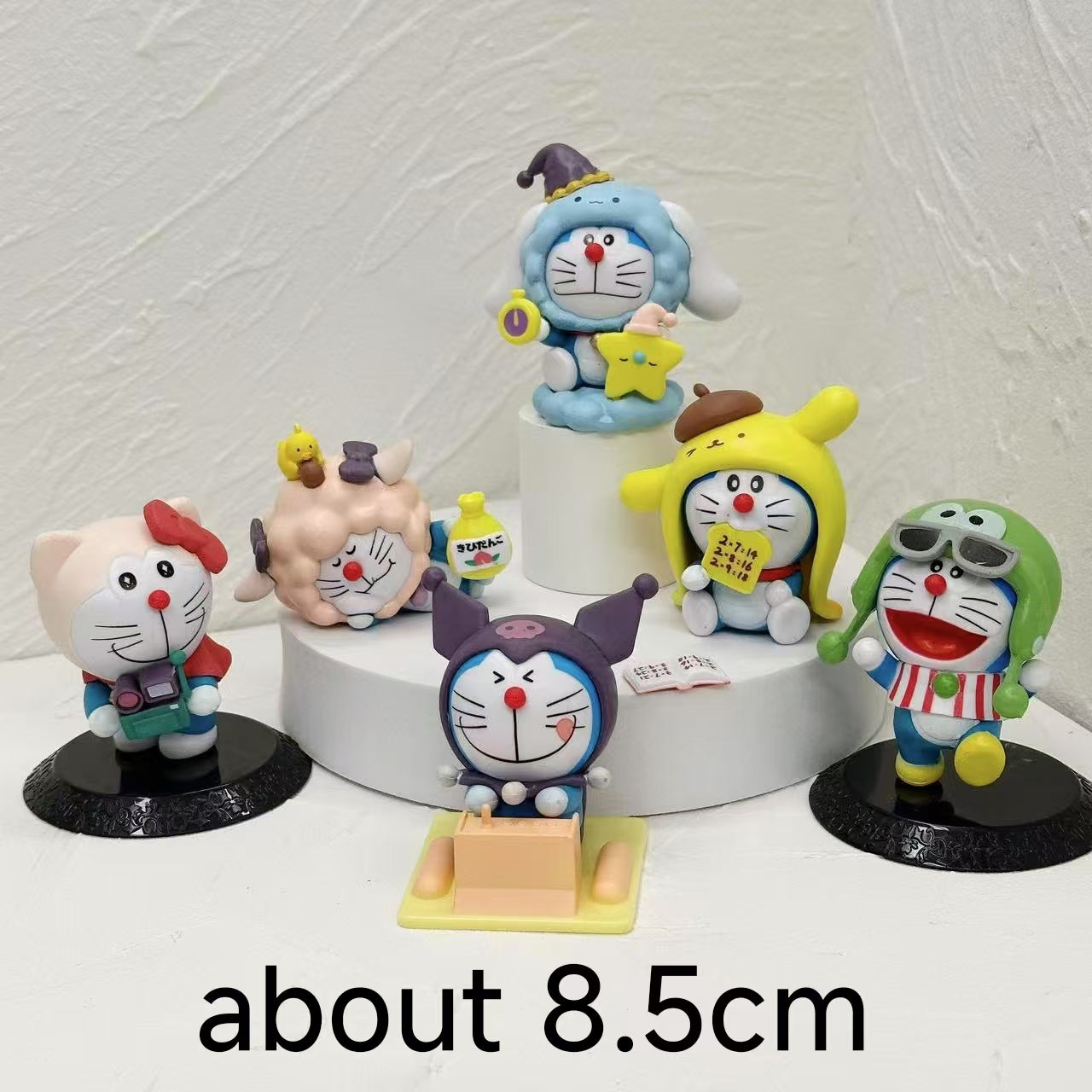 Doraemon-  6 PCS/1 SET (OVER 39.99$ FREE SHIPPING)