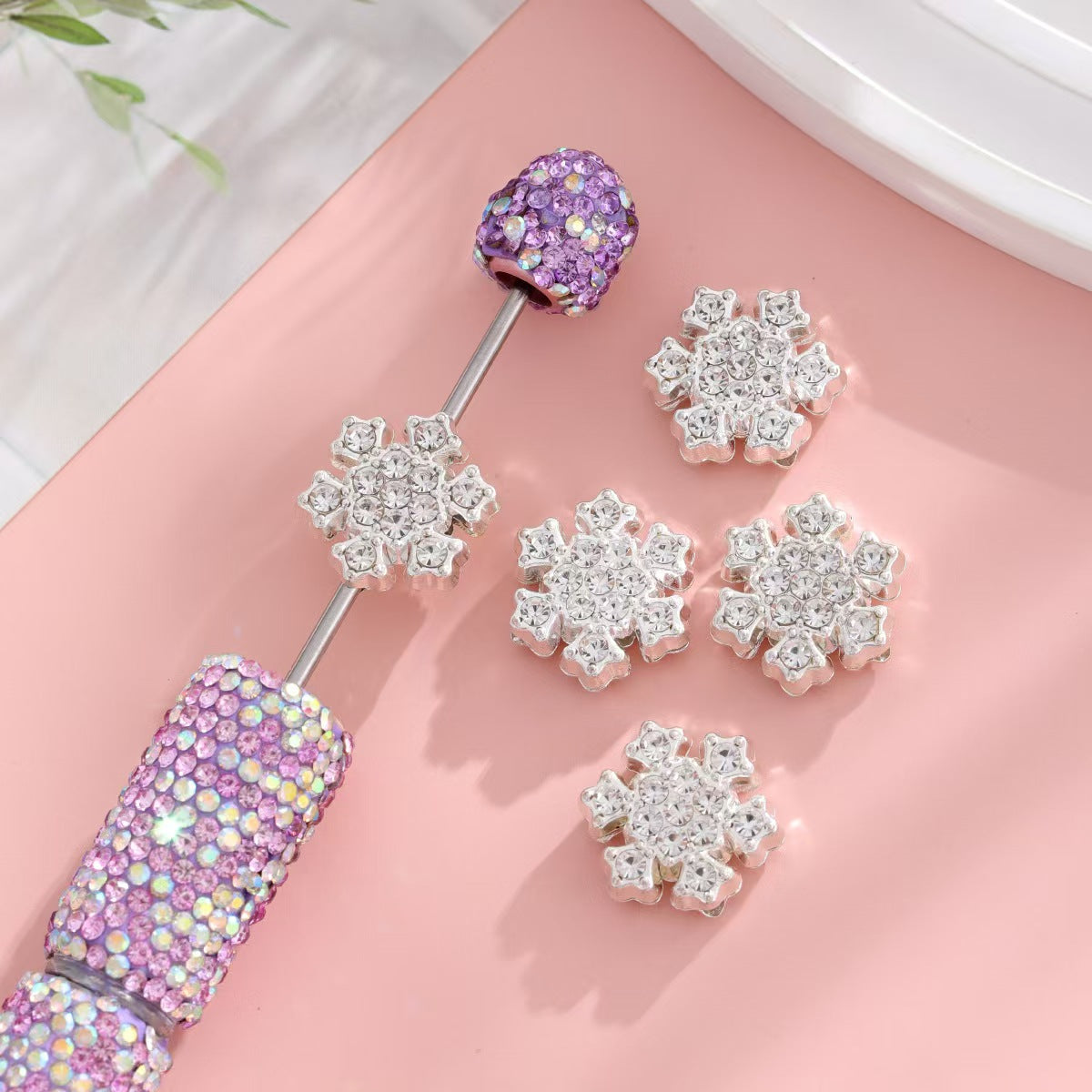 snowflake diamond-shaped Penbeads ( over $39.99 FREE SHIPPING )