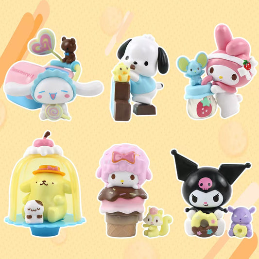 San-rrio 7 - 6 PCS/ 1 SET (OVER 30$ FREE SHIPPING