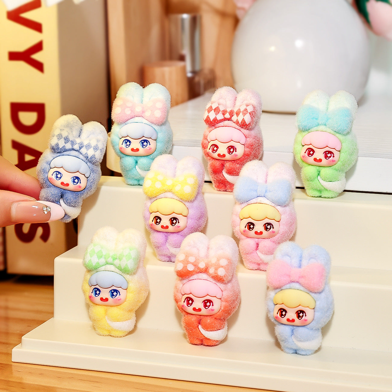 Rabbit Three Years 4-9PCS/1SET (OVER 39.99$ FREE SHIPPING)