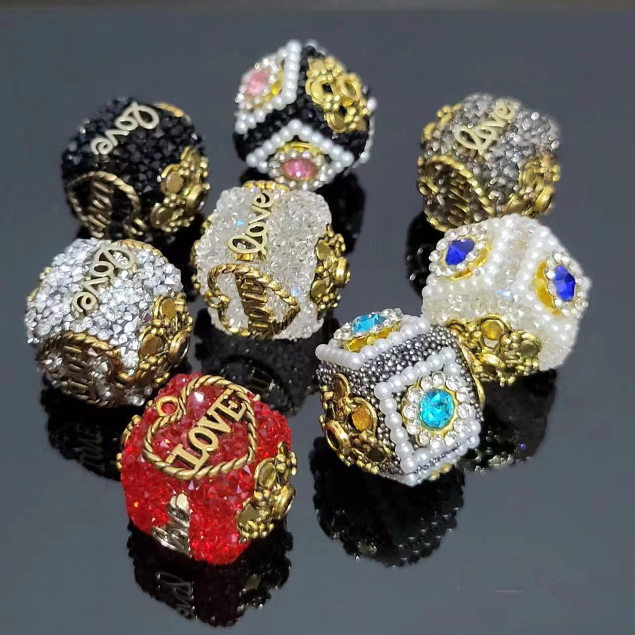 sugar cube Penbeads REE SHIPPING