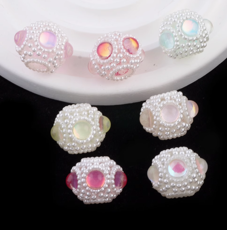 Pear Crystal Ball Mix Diy Penbeads (OVER 39.99$ FREE SHIPPING)