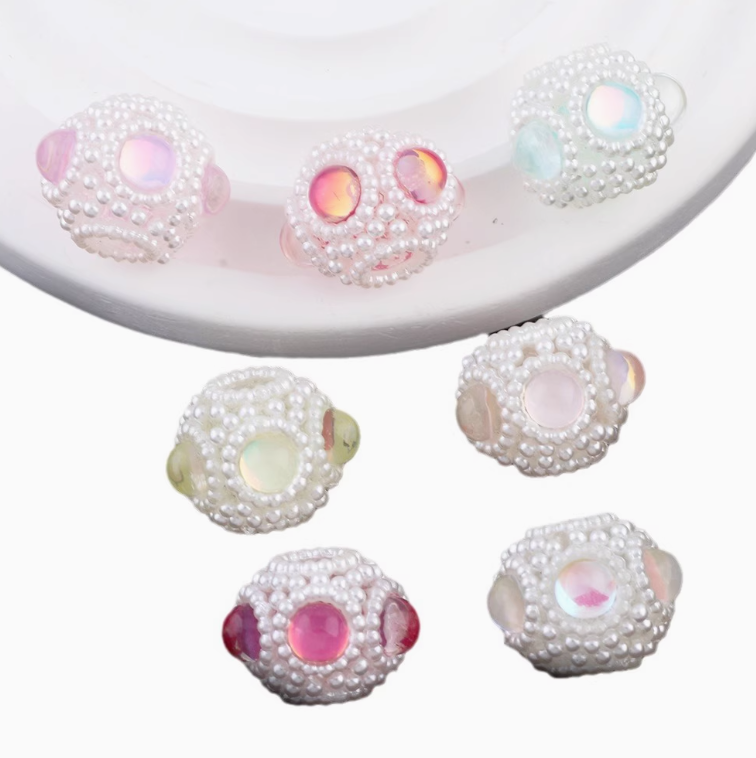 Pear Crystal Ball Mix Diy Penbeads (OVER 39.99$ FREE SHIPPING)