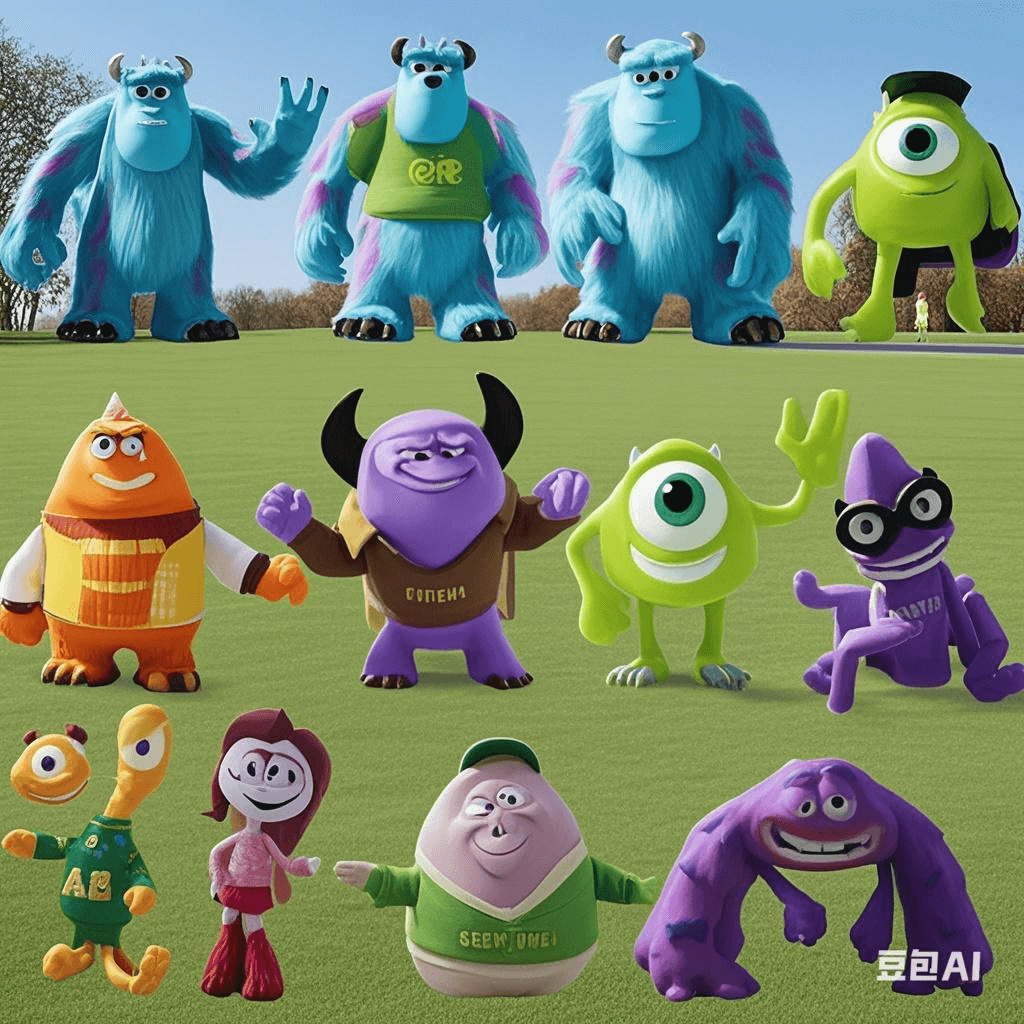 Monsters University 12 PCS/ 1 SET (OVER 39.99$ FREE SHIPPING)