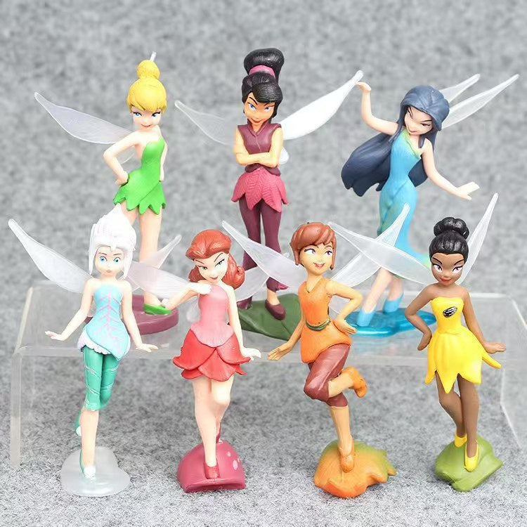 Tinker bell- 7PCS/ 1 SET (OVER 39.99$ FREE SHIPPING)