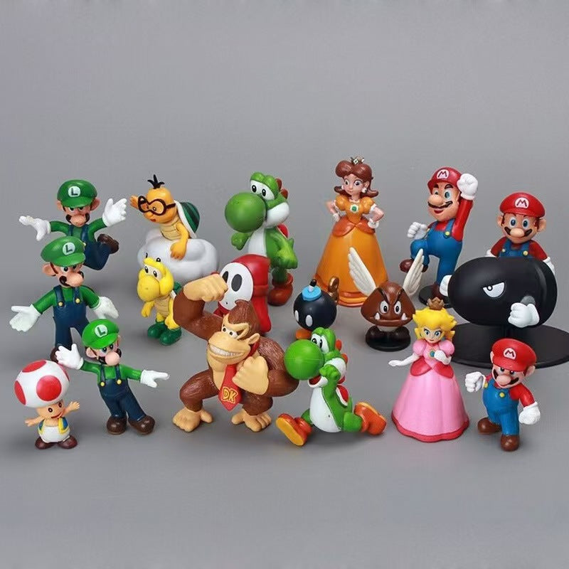 Mario 1 - 18 PCS / 1 SET (OVER 39.99$ FREE SHIPPING)