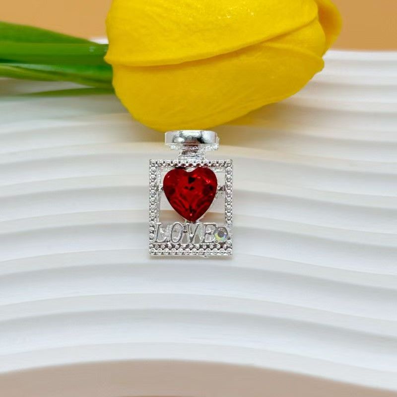 Pefume bottle heart Penbeads (OVER 39.99$ FREE SHIPPING)