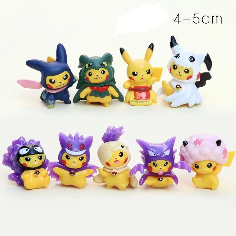 Pikachu2  - 9 PCS / 1 SET (OVER 39.99$ FREE SHIPPING)