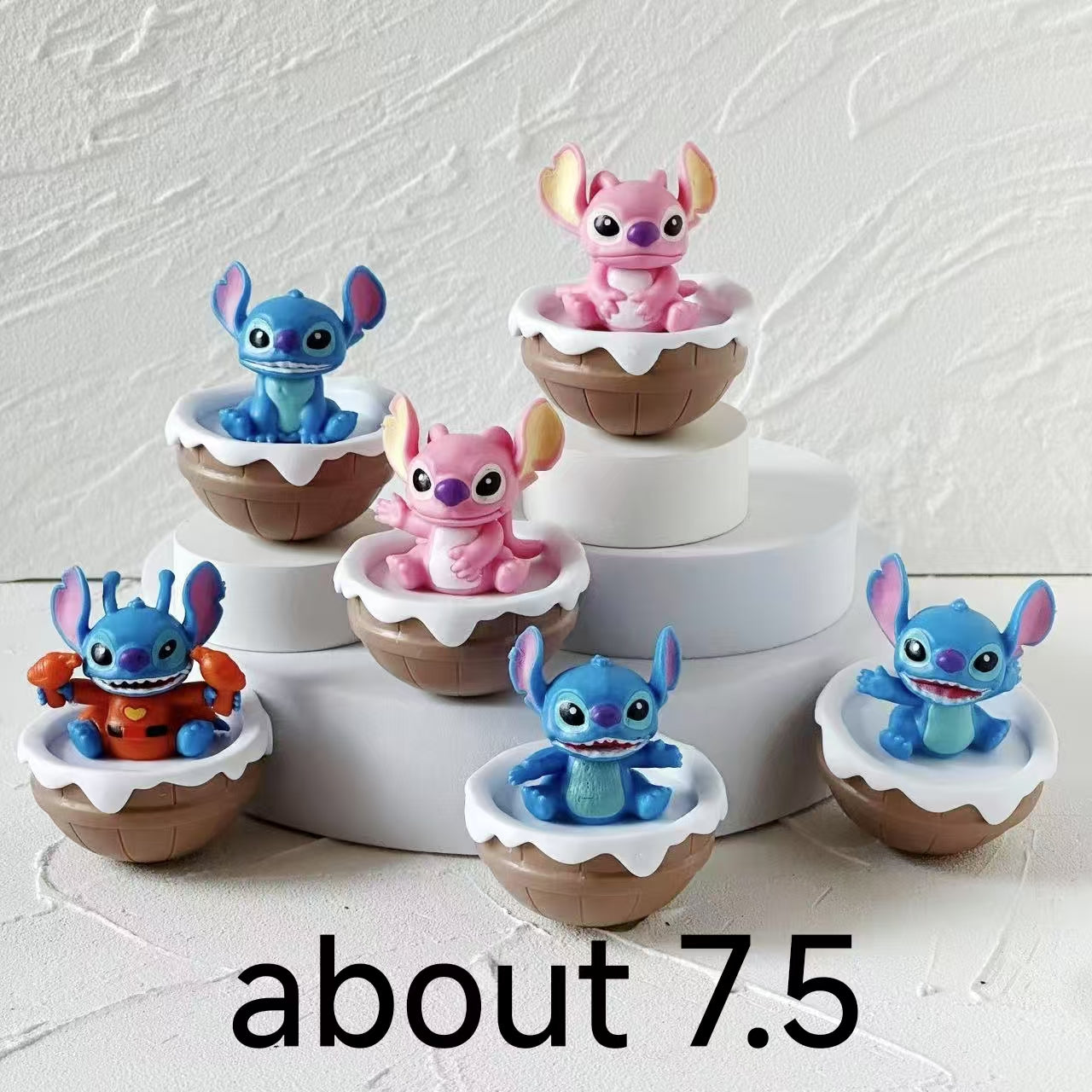 Stitch 3- 6 PCS/ 1 SET (OVER 39.99$ FREE SHIPPING)